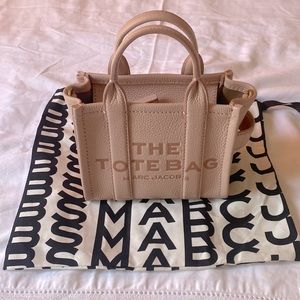 The micro Marc jacob the tote bag in rose